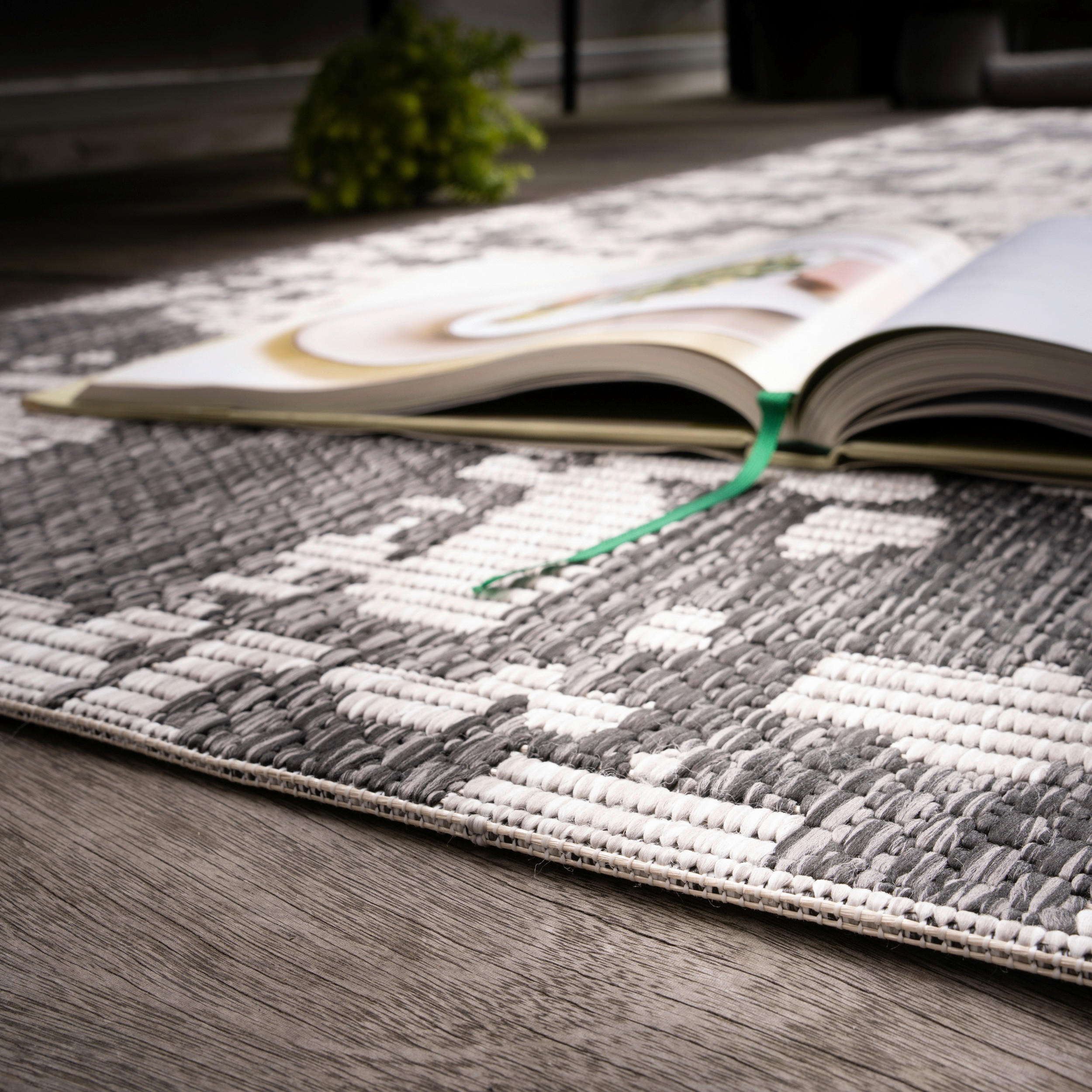 Thumbnail - Obsession Teppich My Twilight grau B/H/T/L/D: ca. 120x0,7x0x170x0 cm