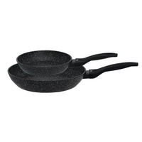 ELO Pfannenset schwarz Aluminium Pfannenset_2tlg. - schwarz (66,00/37,00/18,50cm) - ELO