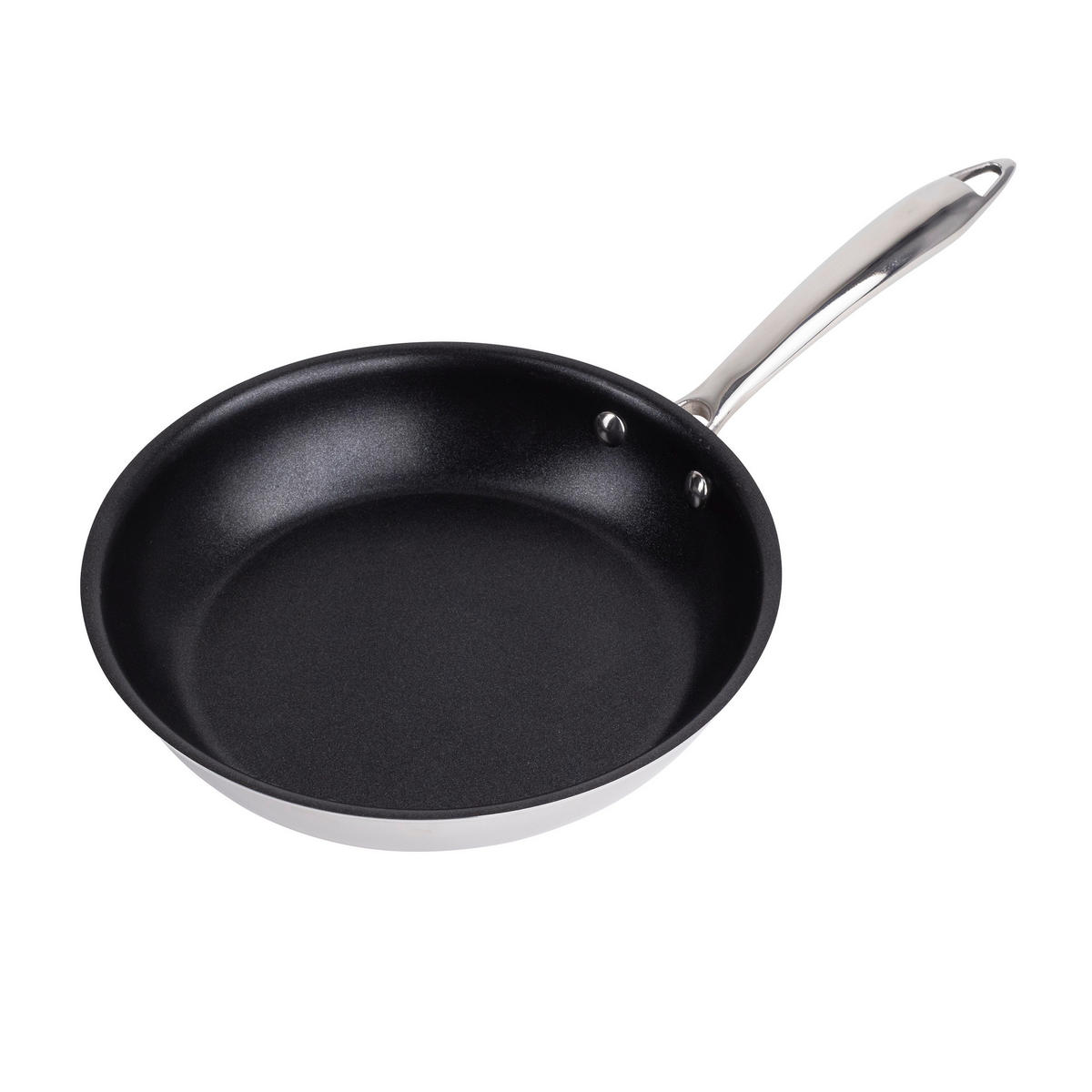 MASTERPRO Pfannenset PURE 3 silber Edelstahl PURE 3 - silber - MASTERPRO
