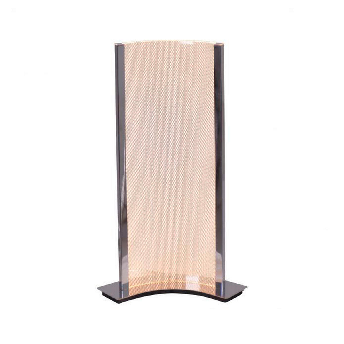 Näve Leuchten LED Tischleuchte NV3157431 klar Metall Kunststoff B/H/T: ca. 20x32x8 cm null 1 Brennstellen Paul - klar (20,00/32,00/8,00cm) - Näve Leuchten