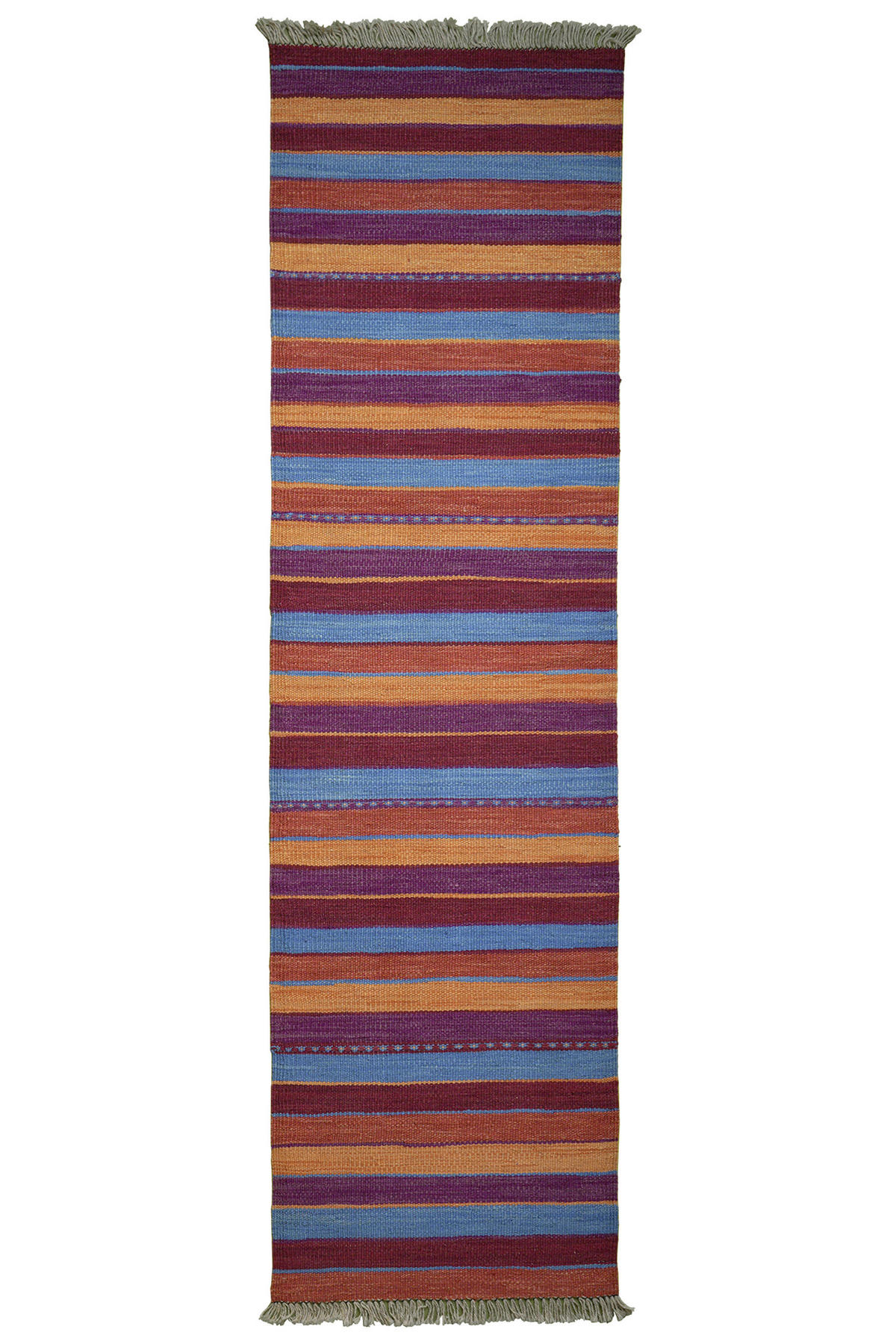 Teppich multicolor B/L: ca. 55x198 cm Teppich Kelim Gashgai - multicolor (55,00/198,00cm)