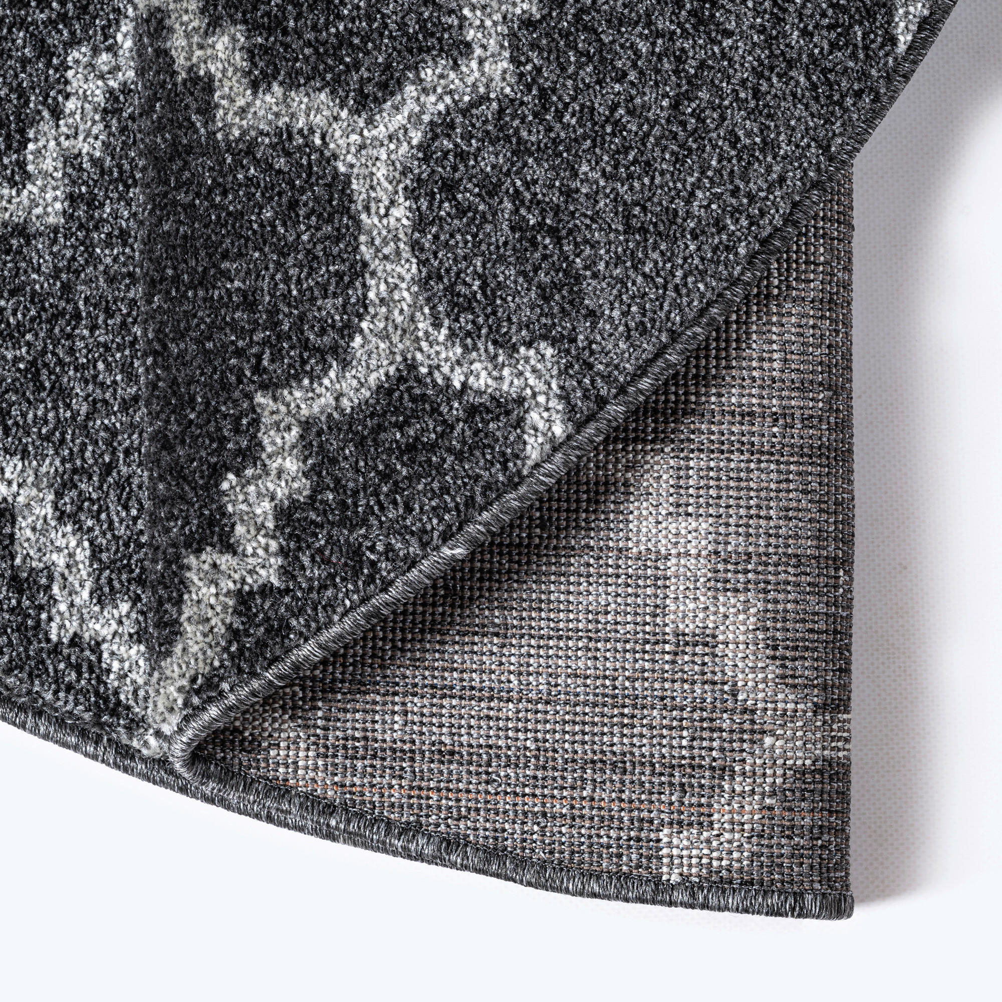 Thumbnail - Sanat Teppich schwarz B/L: ca. 150x150 cm