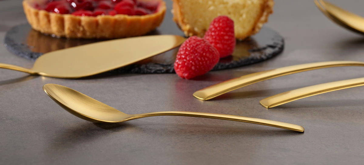 ECHTWERK Besteckset Avelino gold Edelstahl 68 tlg. Avelino - gold (23,30/1,00/2,00cm) - ECHTWERK