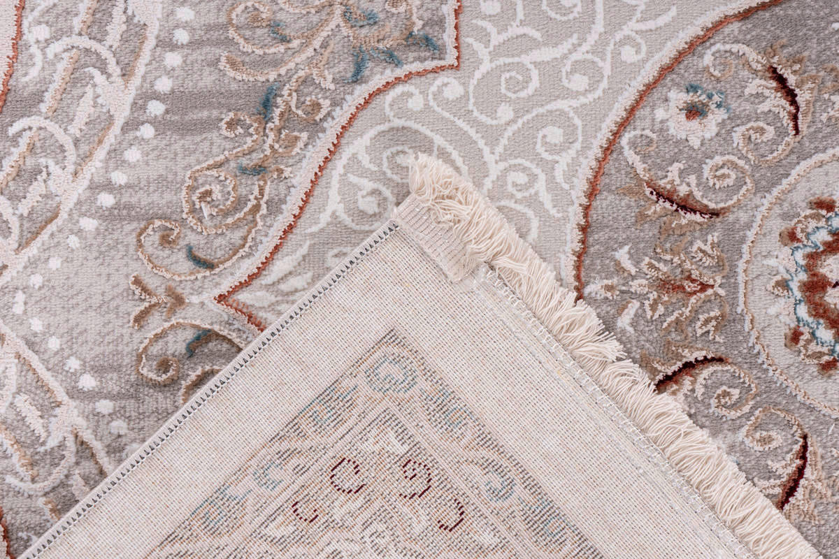 360Living Teppich Akropolis grau B/L: ca. 160x230 cm Akropolis - rosa/grau (160,00/230,00cm) - 360Living