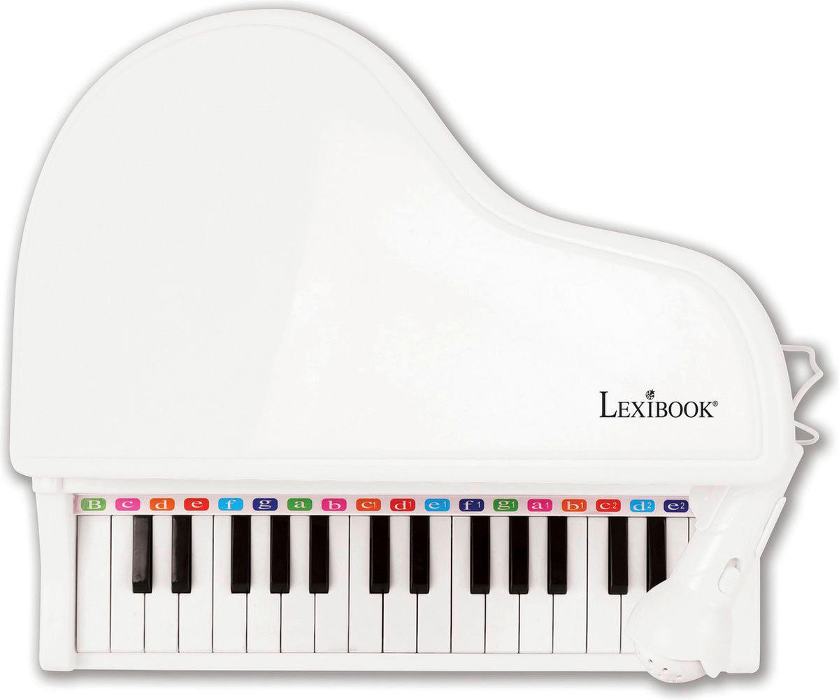 Lexibook Elektronisches Mini-Klavier B/H/L: ca. 11,5x32x40,5 cm Elektronisches_Mini-Klavier - weiß (40,50/11,50/32,00cm) - Lexibook