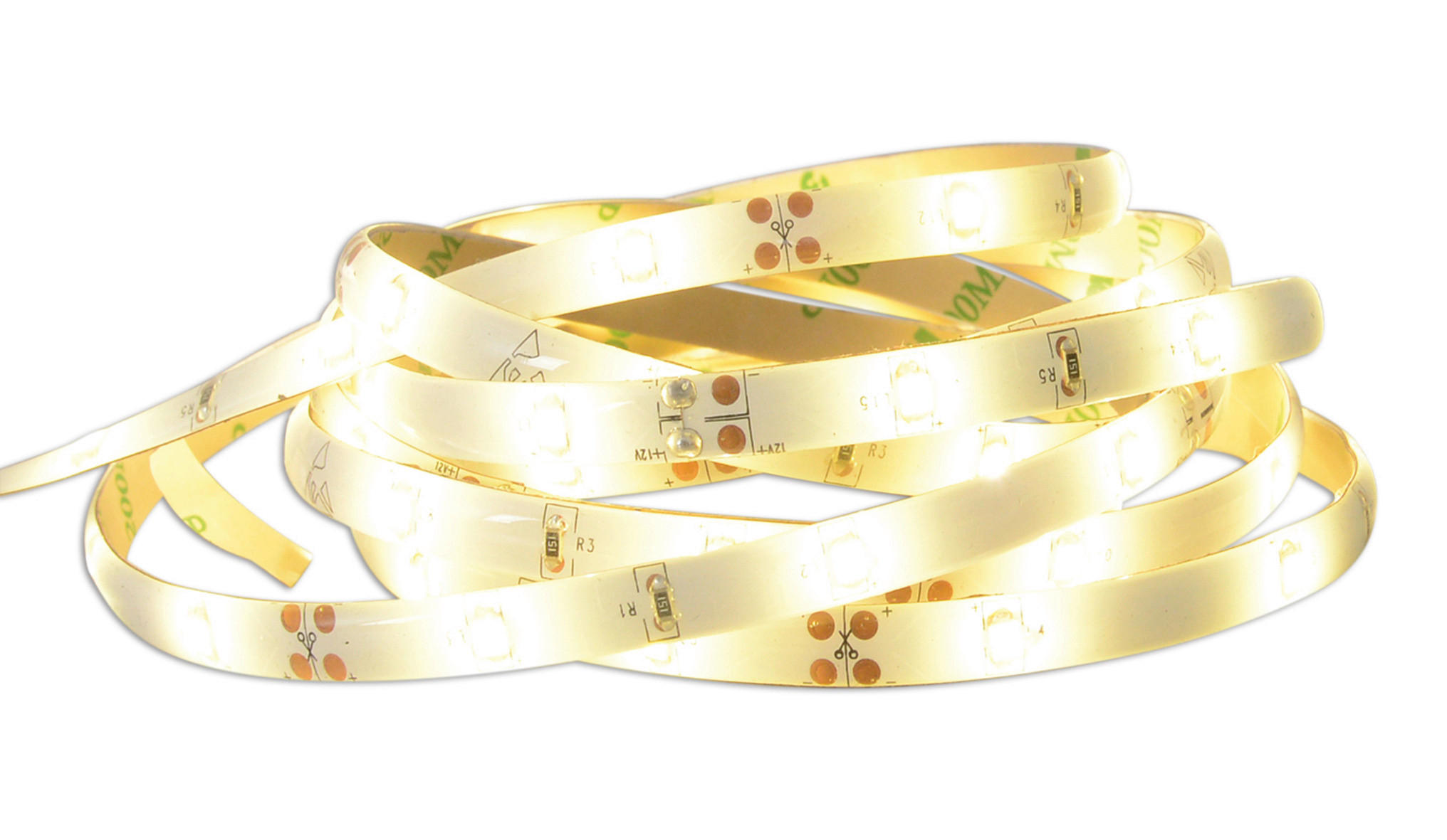 Näve Leuchten Unterbett-LED-Streifen warmweiß Kunststoff B/H/T: ca. 240x0,2x0,8 cm Unterbett-LED-Streifen - warmweiß (240,00/0,20/0,80cm) - Näve Leuchten