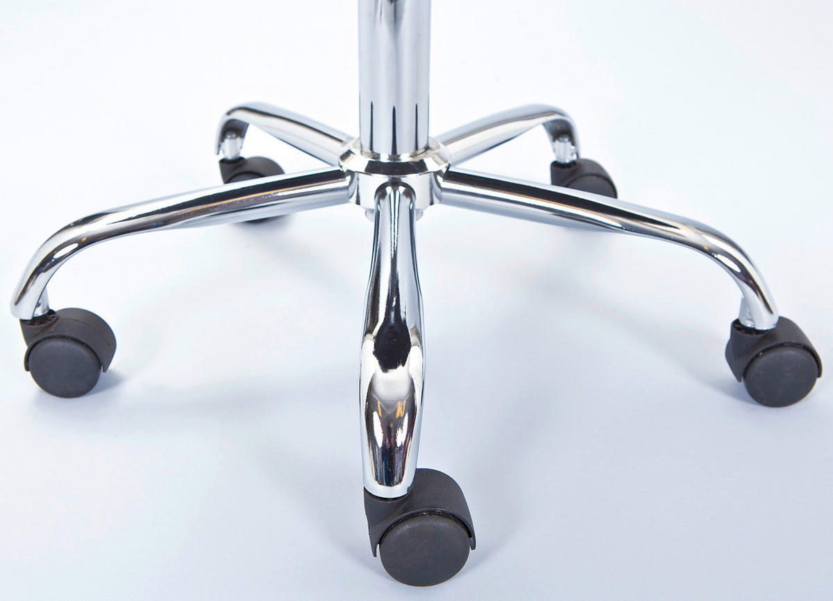 Drehstuhl Bonnie grau Kunststoff Metall Bonnie - grau (43,00/89,00/53,00cm) - Inter Link