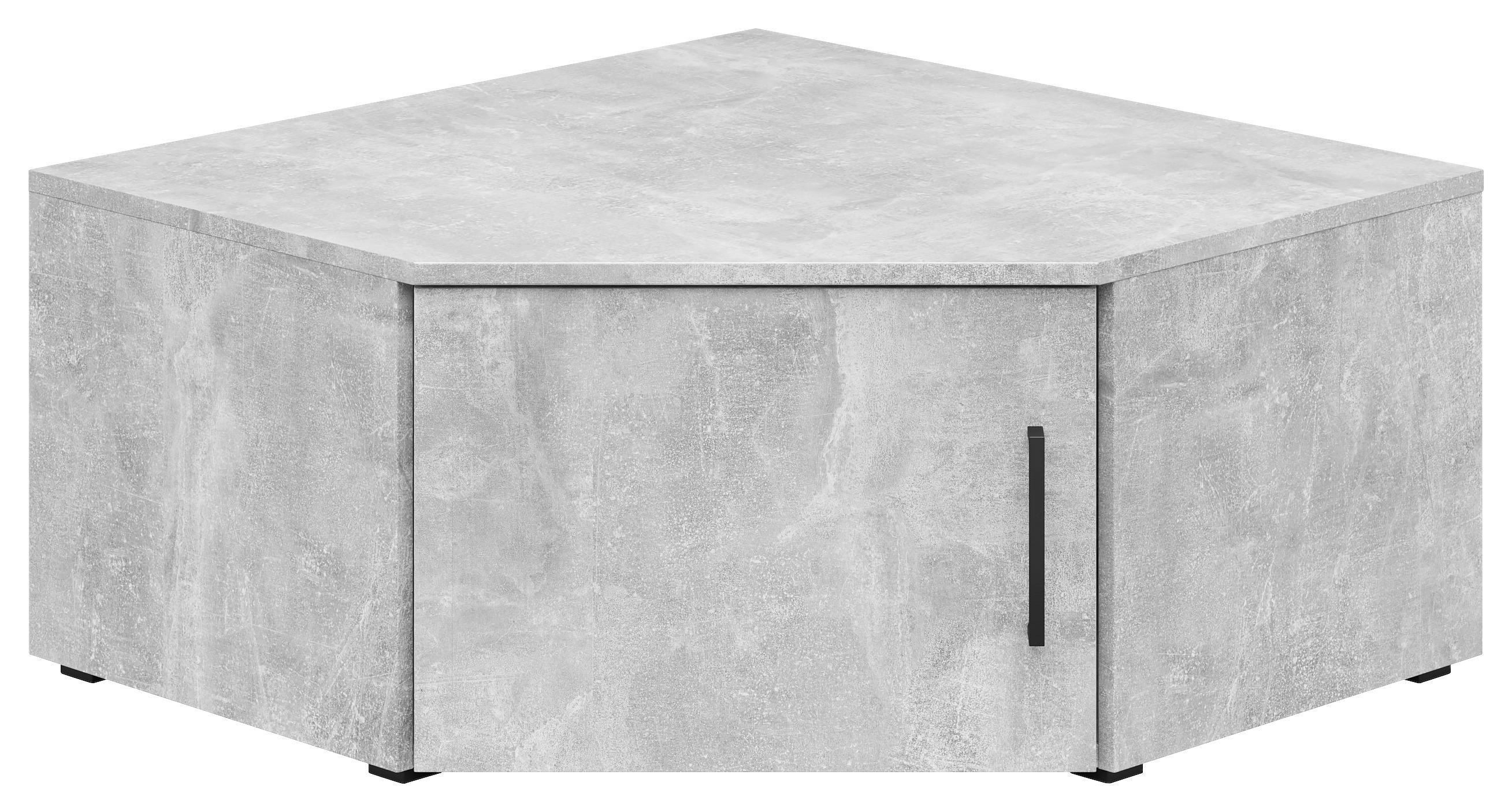 Schrank Multi-Stauraum Typ 40 Beton Optik B/H/T: ca. 101x35x79 cm Multi-Stauraum Typ 40 - Beton (101,00/35,00/79,00cm)