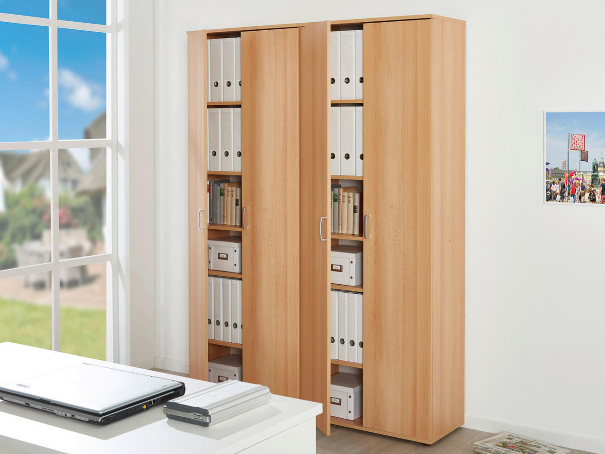 Mehrzweckschrank Vetra buche Nachbildung B/H/T: ca. 70x189x34 cm Vetra - buche (70,00/189,00/34,00cm) - Inter Link