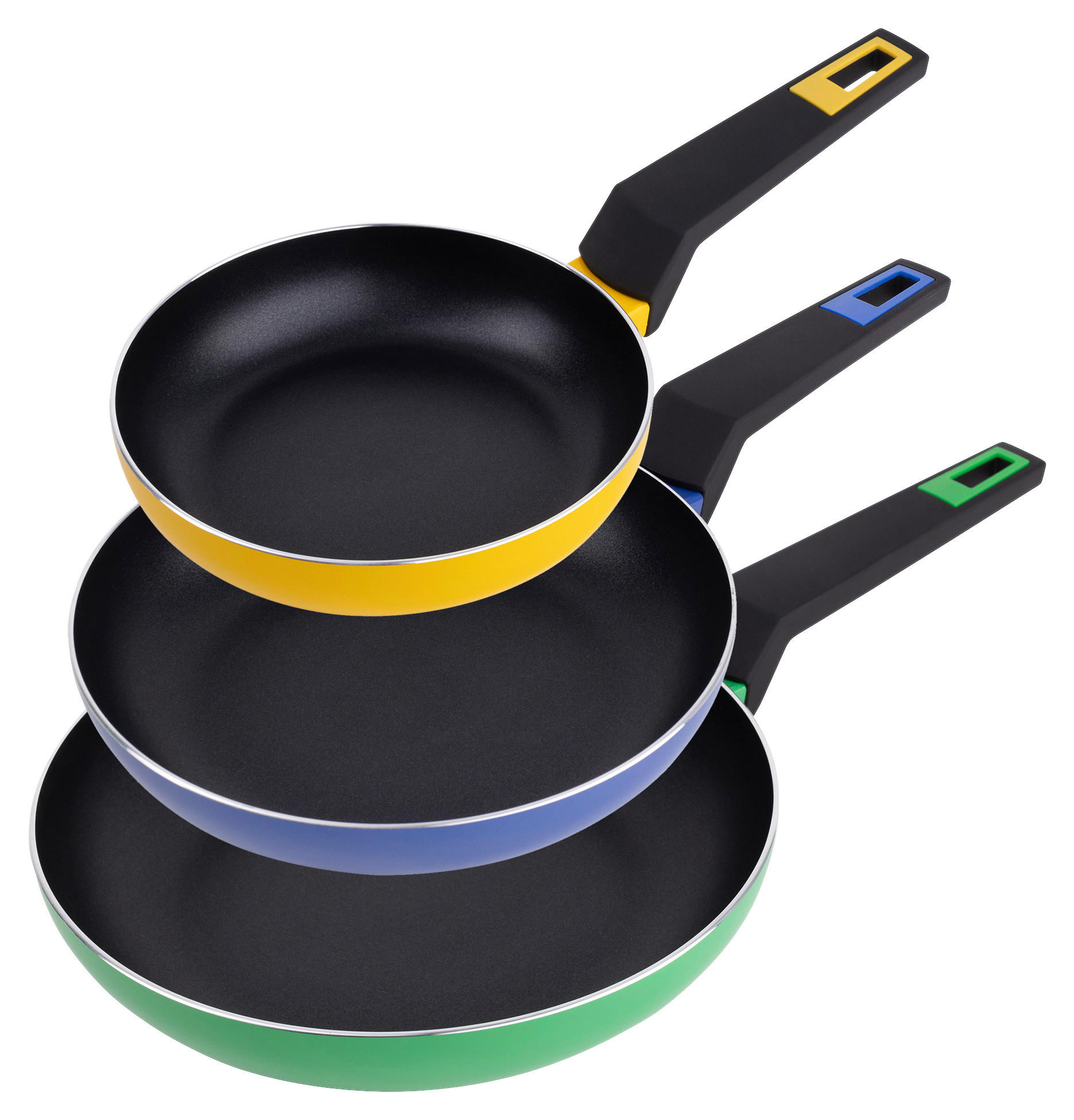 SAN IGNACIO Pfannenset COLORS multicolor Aluminium COLORS - multicolor - SAN IGNACIO