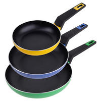 SAN IGNACIO Pfannenset COLORS multicolor Aluminium COLORS - multicolor - SAN IGNACIO