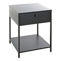 Beistelltisch  schwarz B/H/T: ca. 40x53x40 cm Houston_10_Beistlltisch 52547 - schwarz (40,00/53,00/40,00cm)