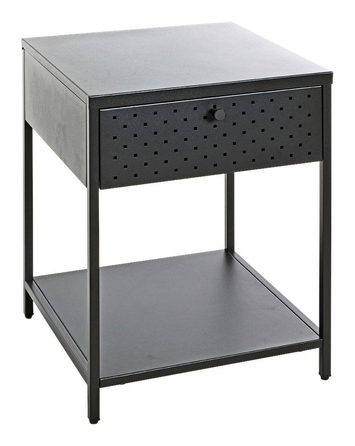 Beistelltisch  schwarz B/H/T: ca. 40x53x40 cm Houston_10_Beistlltisch 52547 - schwarz (40,00/53,00/40,00cm)
