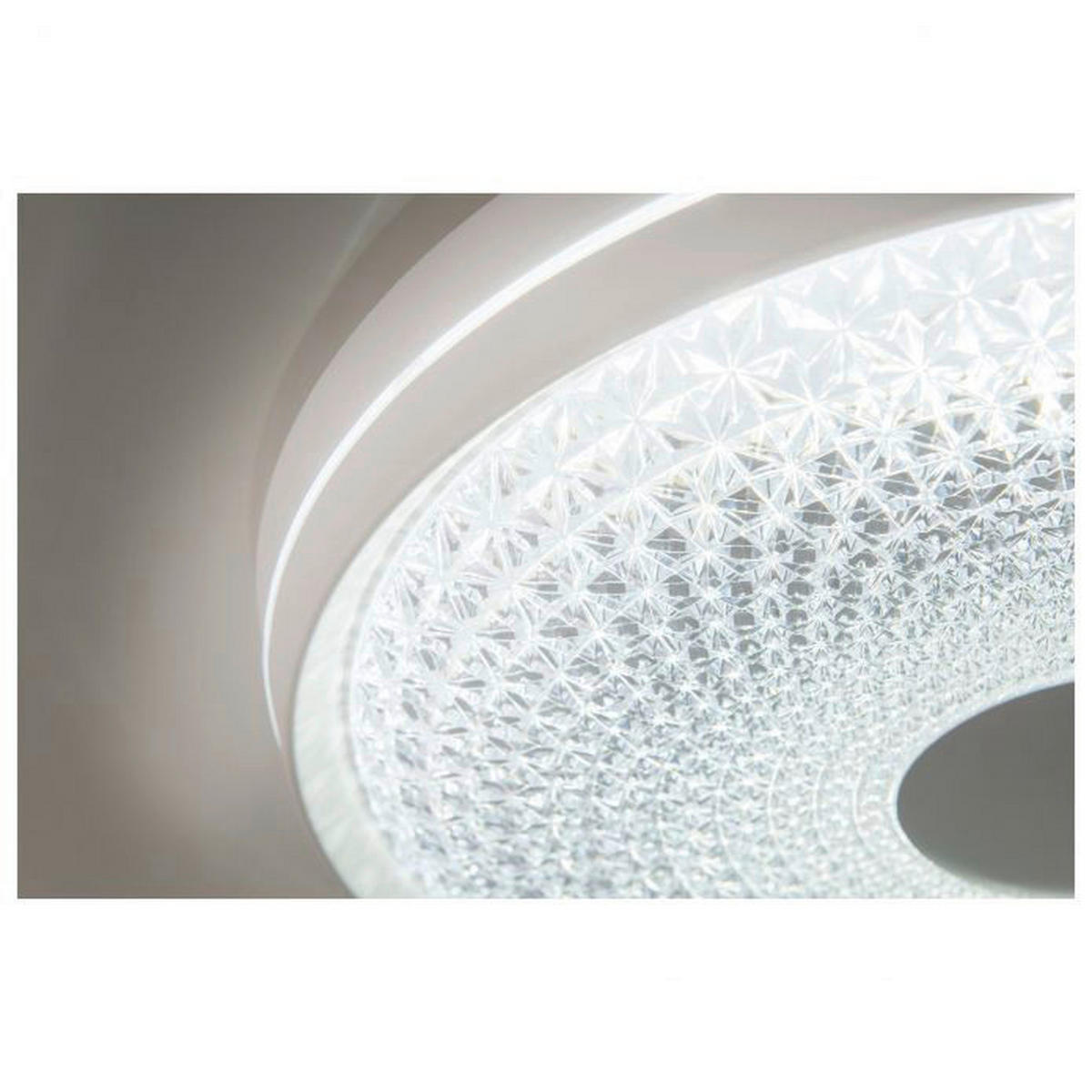 Näve Leuchten LED Deckenleuchte NV1381923 weiß Eisen Acryl H/D: ca. 8x51 cm null 1 Brennstellen Boise - weiß (51,00/8,00cm) - Näve Leuchten
