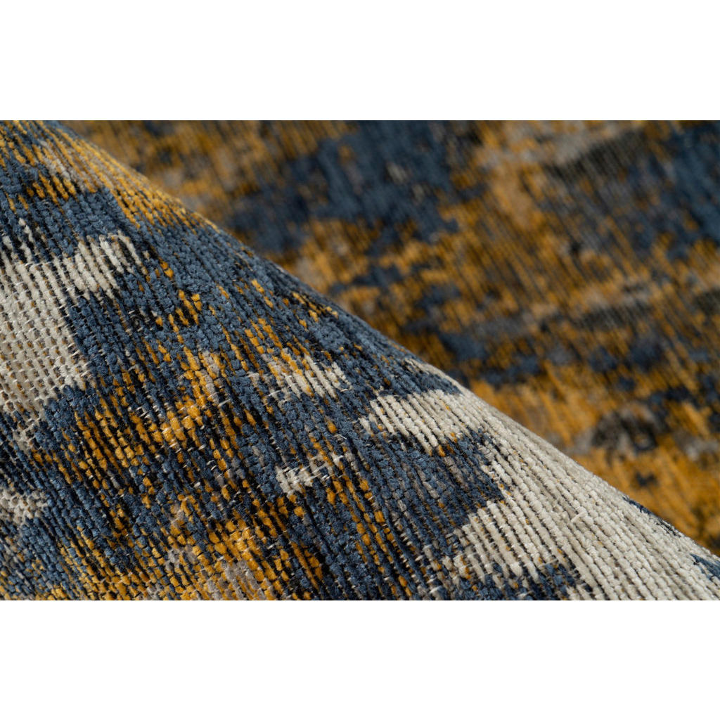 Thumbnail - Padiro Kurzflorteppich Primavera 525 blau B/L: ca. 120x180 cm