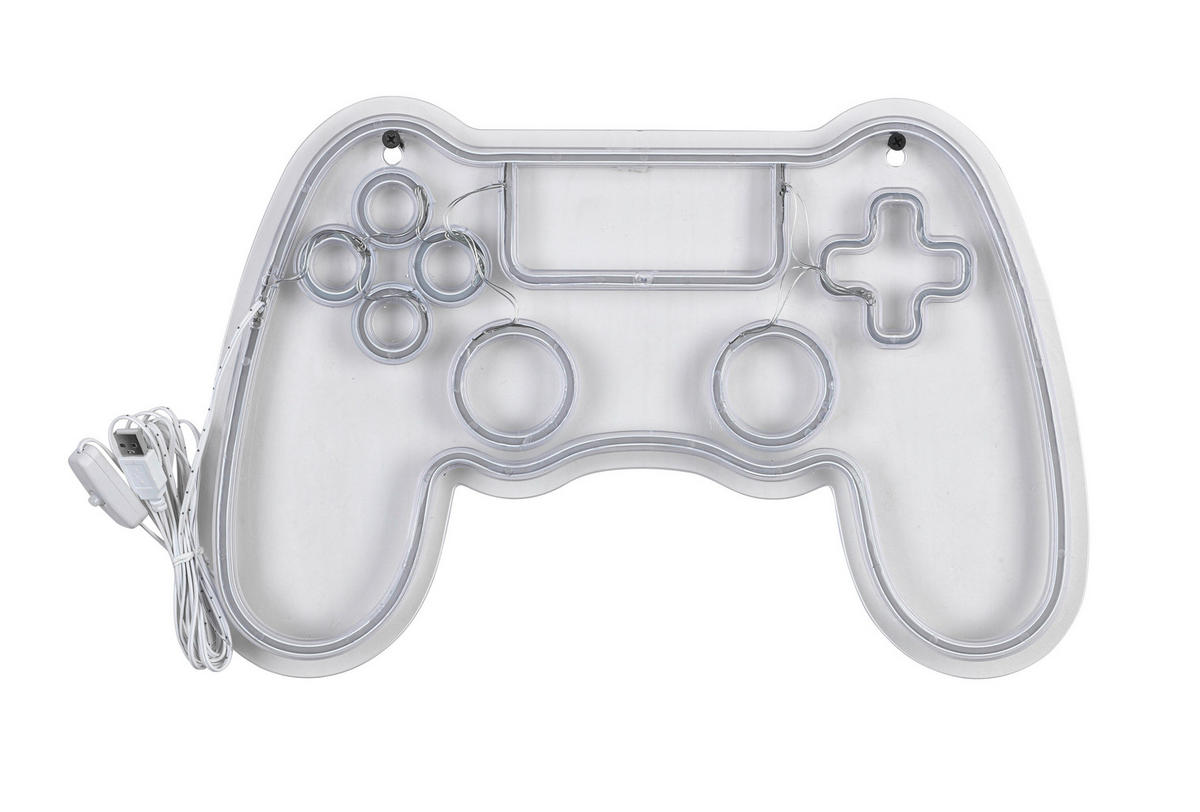 Nolo LED-Neon_Wandleuchte Acryl B/H/L: ca. 28x1,6x41 cm LED-Neon-Wandleuchte_Control - (41,00/28,00/1,60cm) - Nolo