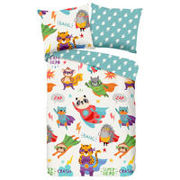 Bettwäsche Superhero Multi Baumwolle B/L: ca. 120x150 cm Superhero - Multi (120,00/150,00cm) - Good Morning