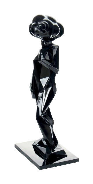 Kayoom Skulptur Kenya 310 schwarz Kunststoff B/H/T: ca. 18x56x23 cm Kenya 310 - schwarz (18,00/56,00/23,00cm)