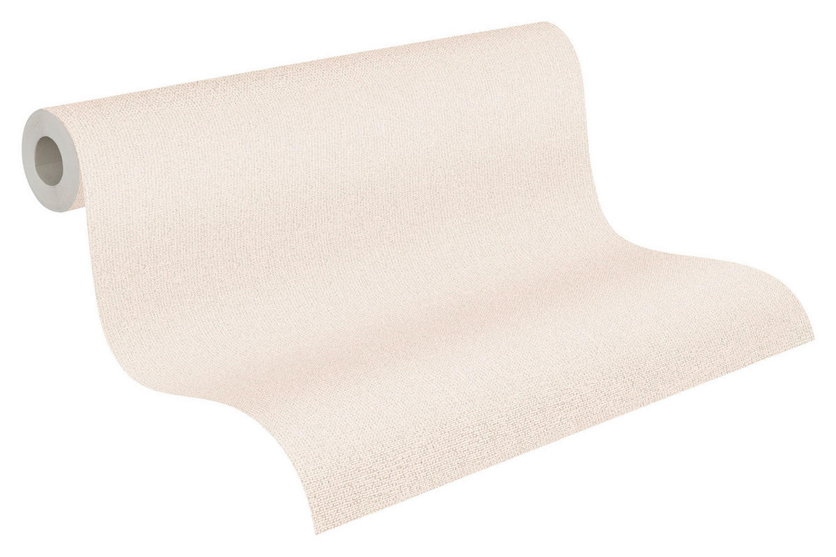 A.S.Creation Vliestapete Attractive 2 Uni creme B/L: ca. 53x1005 cm Attractive 2 - creme (53,00/1005,00cm) - A.S.Creation