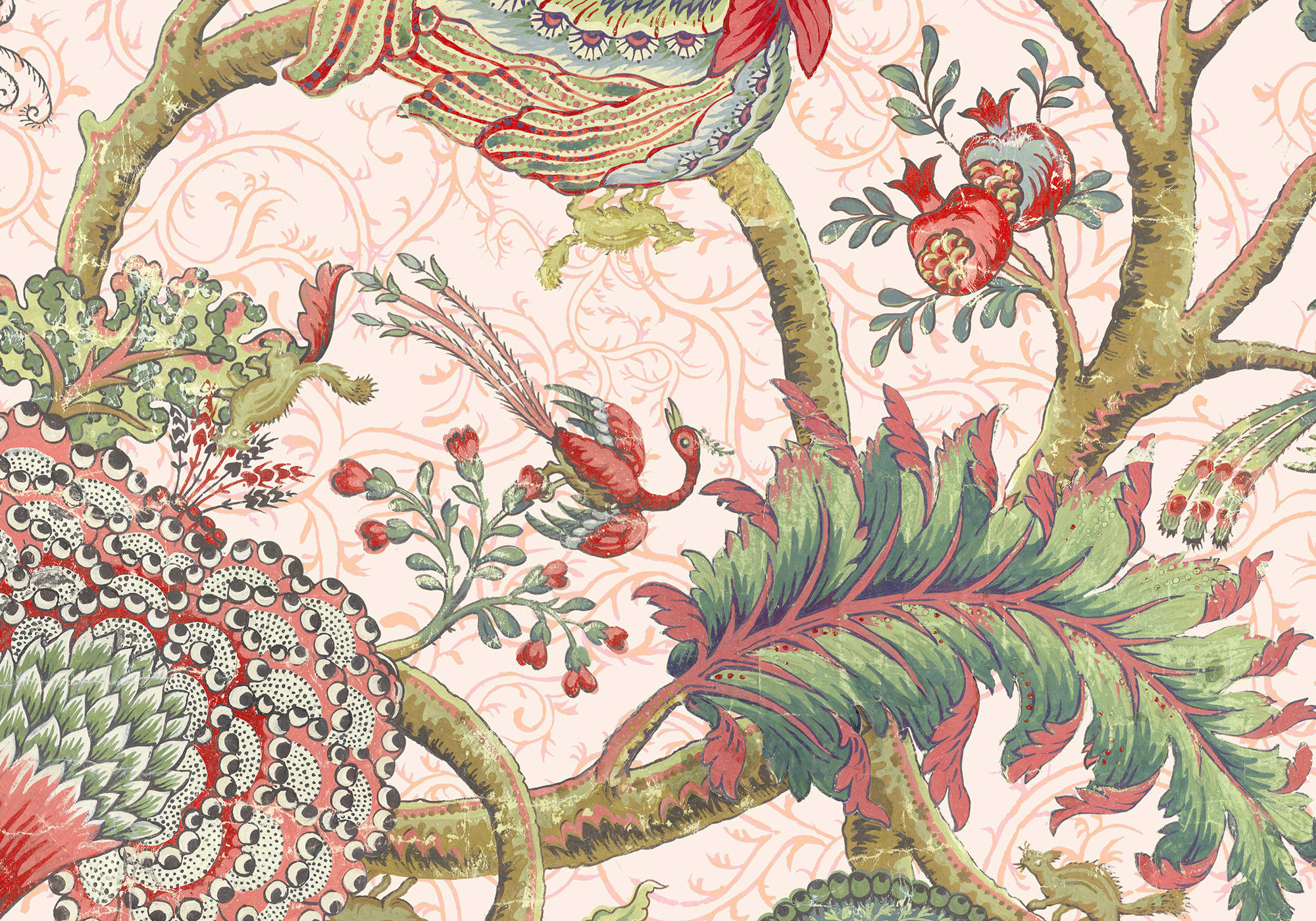 Komar Fototapete Fleurs B/L: ca. 200x280 cm Fleurs - (200,00/280,00cm) - Komar