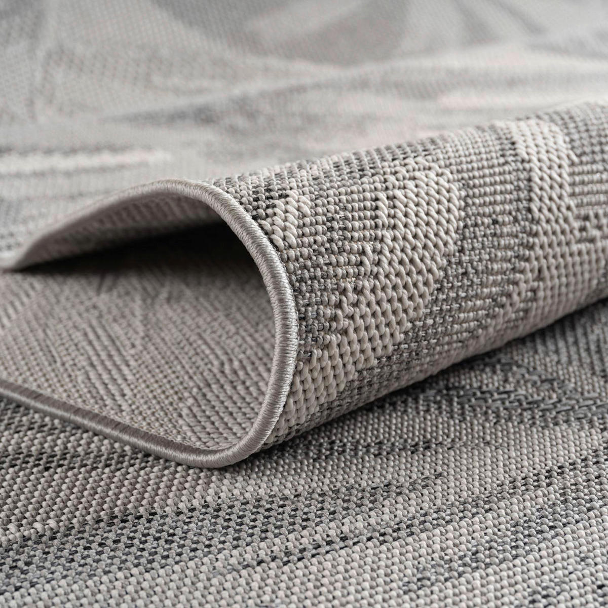 Ayyildiz Outdoorteppich DESERT grau B/L: ca. 280x370 cm DESERT - grau (280,00/370,00cm) - Ayyildiz