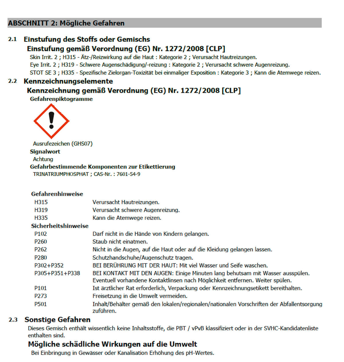Anlauger Intensiv-Pulver ca. 0,1 kg Intensiv-Pulver - decotric
