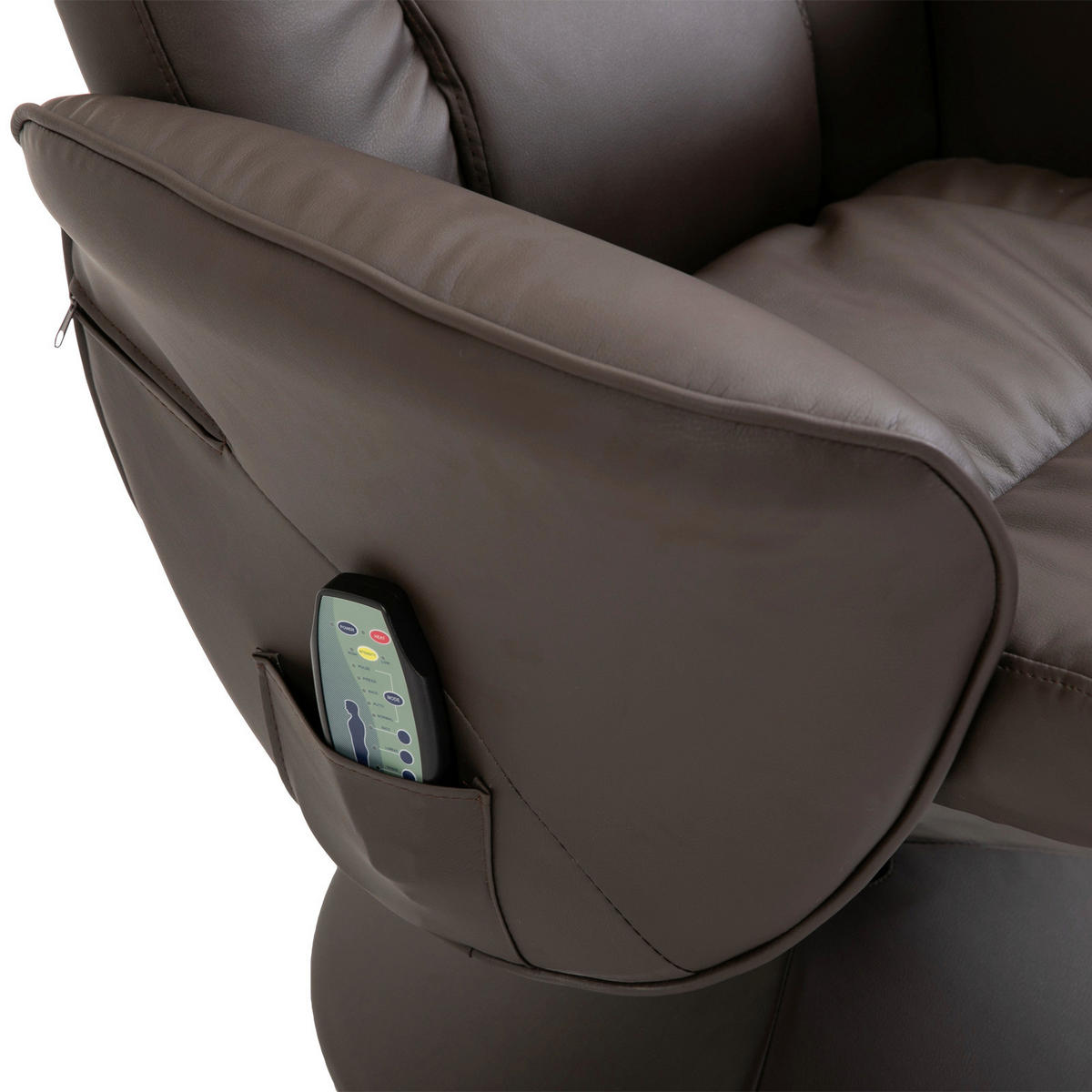 HOMCOM Relaxsessel 700-113V01BN B/H/T: ca. 81x91x81 cm 700-113V01BN - (81,00/91,00/81,00cm) - HOMCOM
