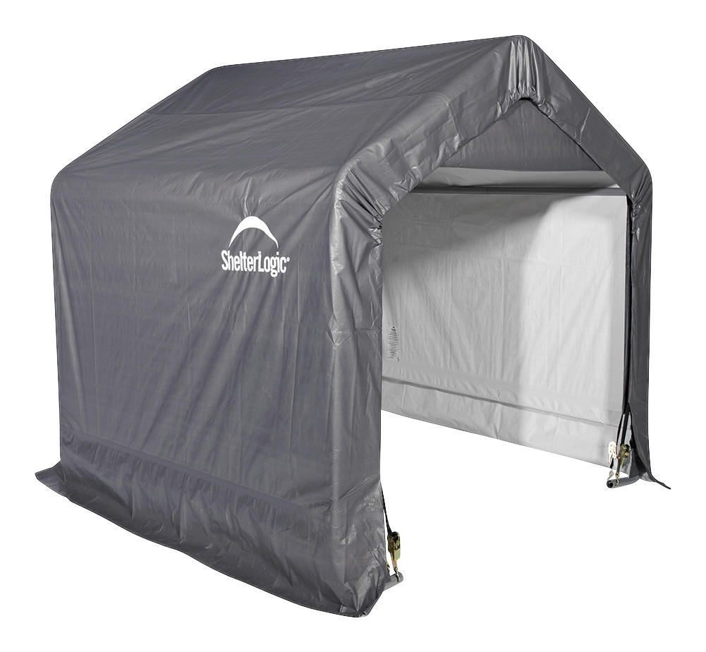 ShelterLogic Gartenhaus Shed-in-a-Box grau B/H/T: ca. 180x183x196 cm Shed-in-a-Box - grau (180,00/183,00/196,00cm) - ShelterLogic