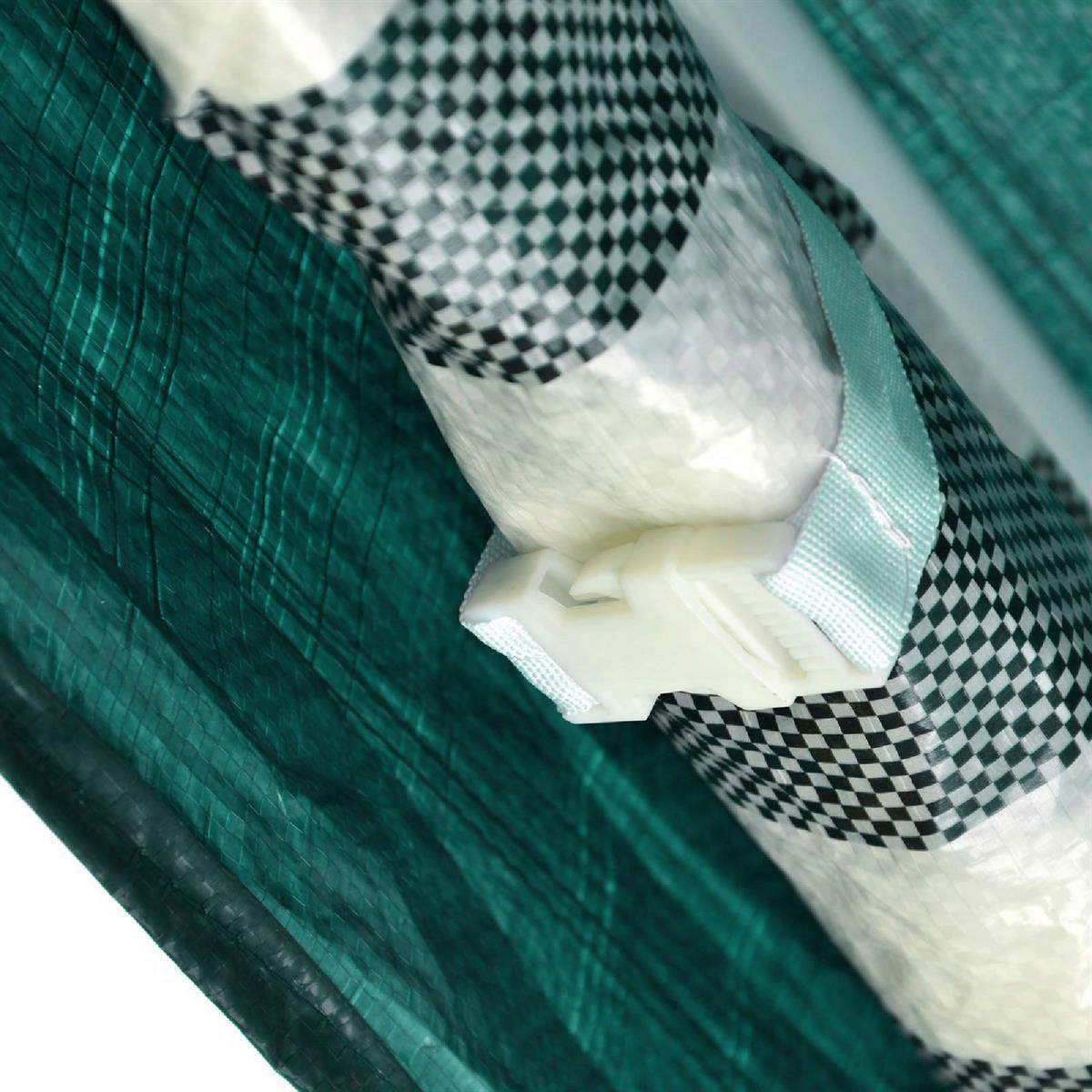 VCM Pavillon grün Polyester-Mischgewebe B/H/L: ca. 300x250x600 cm Pavillon - weiß/grün (600,00/300,00/250,00cm) - VCM