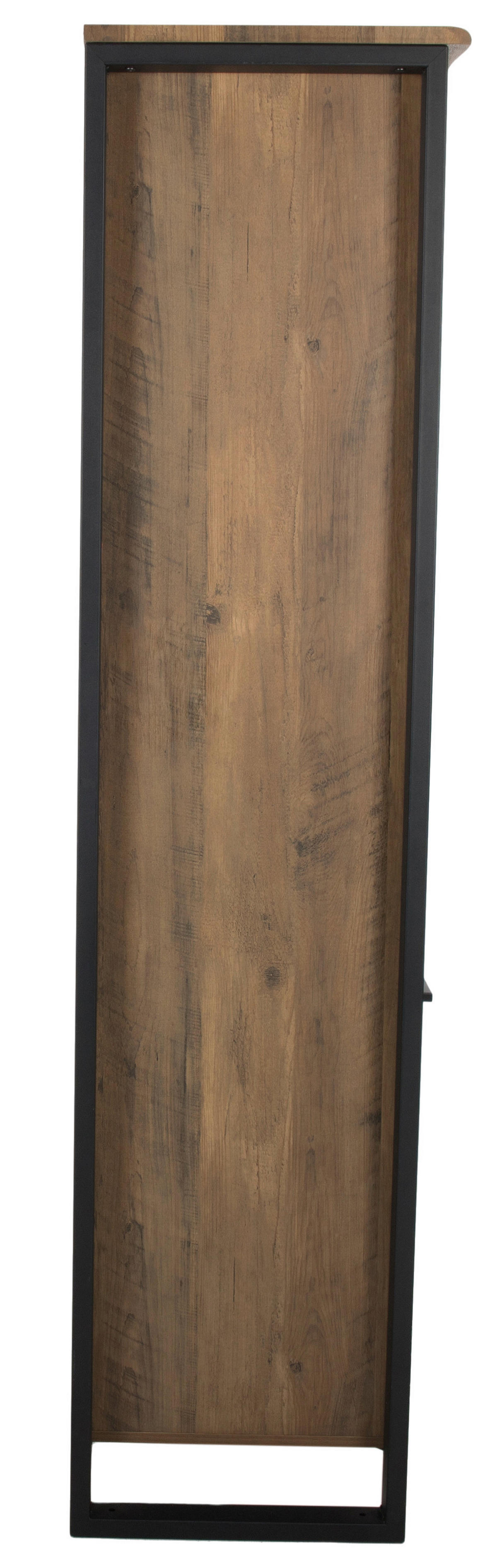Vitrine Ute Akazie Nachbildung schwarz MDF Ute - schwarz