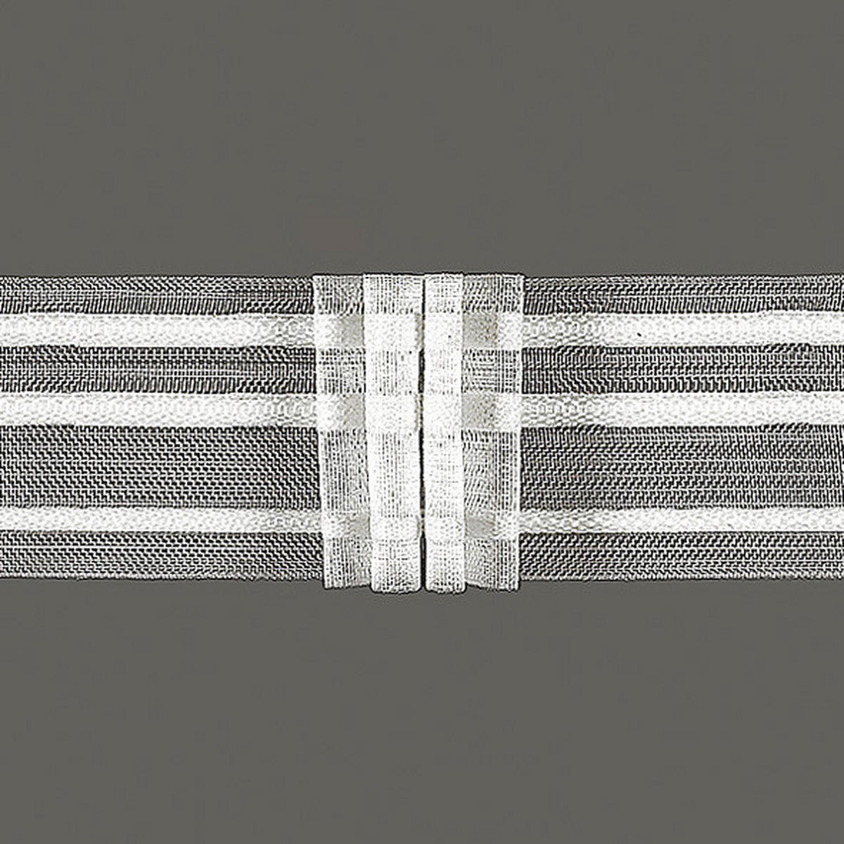Faltenband Meterware Faltenband - transparent (5,00cm)