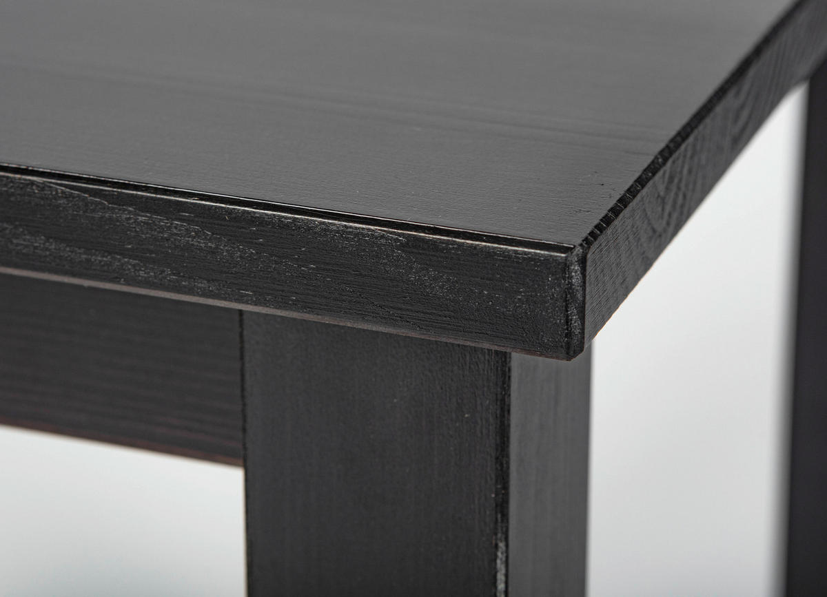 Beistelltisch Hiltwin schwarz B/H/T: ca. 45x55x45 cm Hiltwin - schwarz (45,00/55,00/45,00cm) - Inter Link
