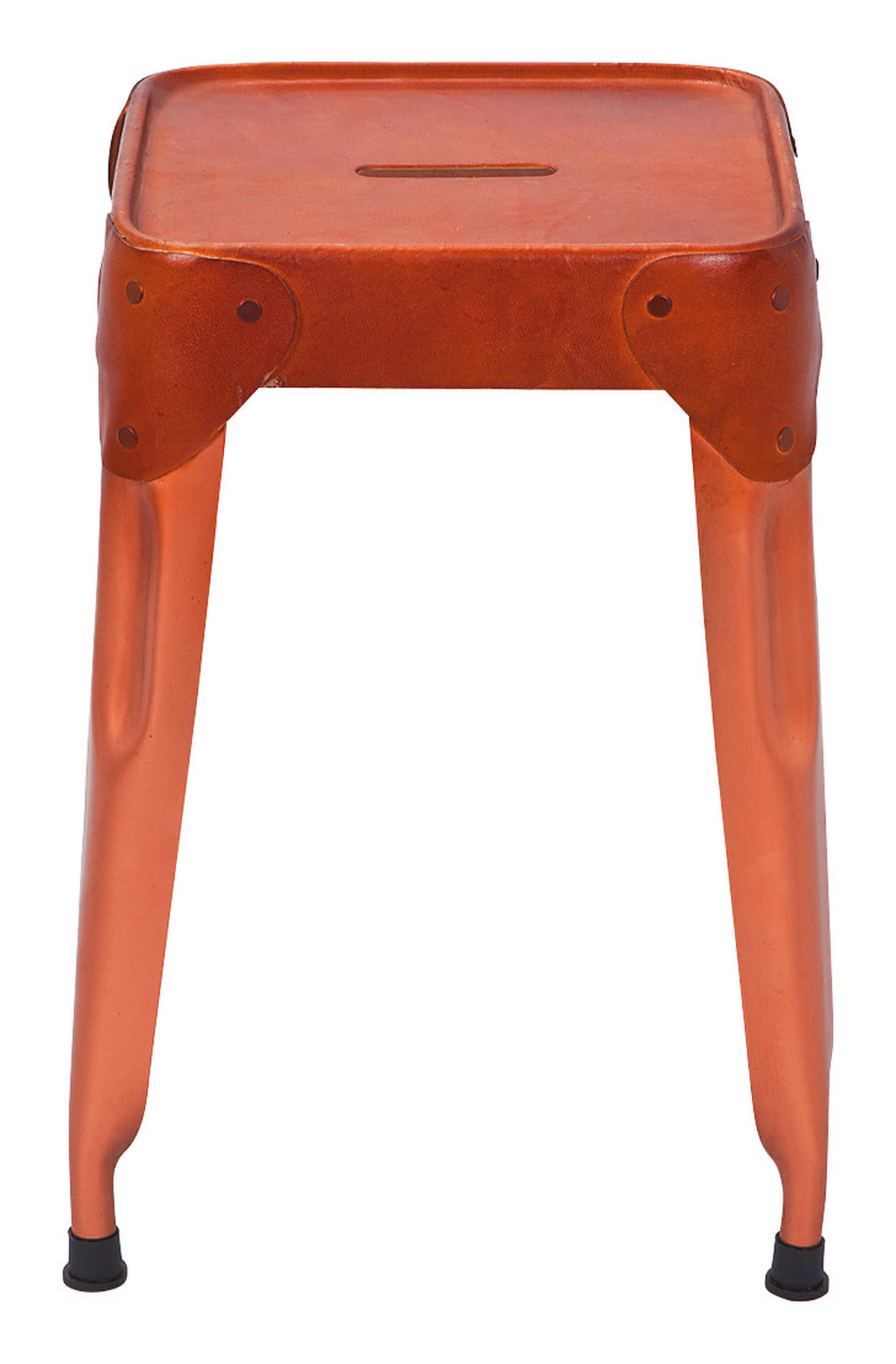 Inter Link Hocker Reema Kupfer Metall B/H/T: ca. 35x45x35 cm Reema - Kupfer (35,00/45,00/35,00cm) - Inter Link