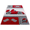 Ayyildiz Teppich KIDS rot B/L: ca. 120x170 cm KIDS - rot (120,00/170,00cm) - Ayyildiz