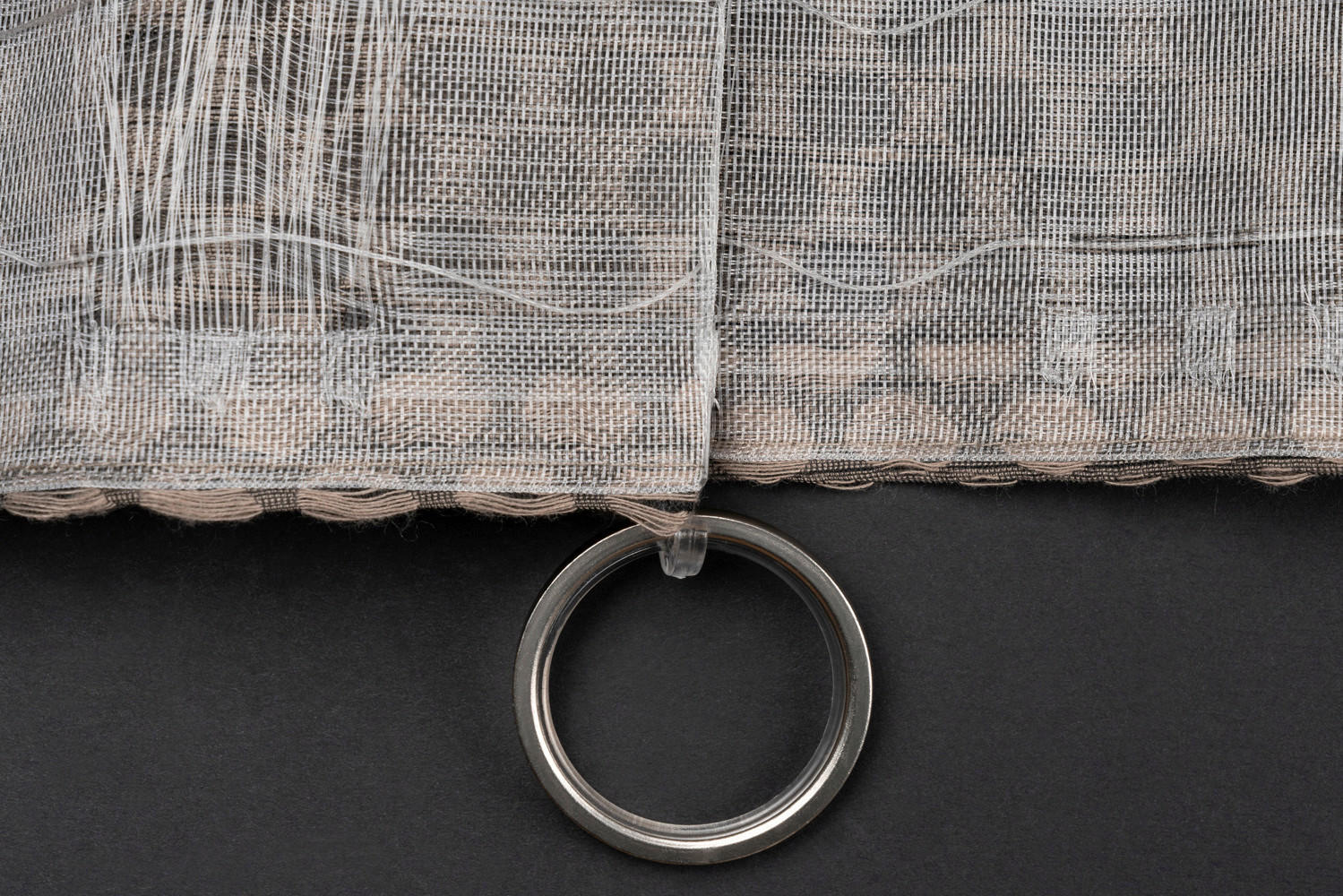 Kombivorhang 2er Pack Dot taupe B/L: ca. 135x300 cm Dot - taupe (135,00/300,00cm)