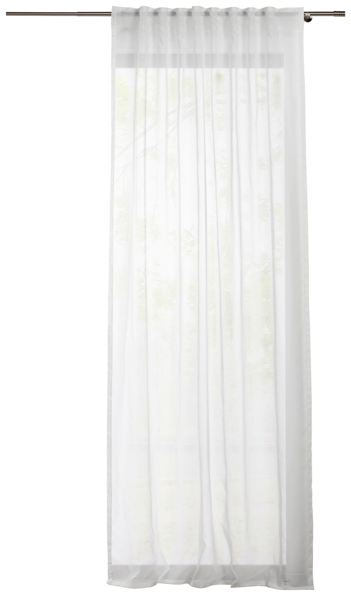 Kombivorhang PURE weiß B/L: ca. 135x300 cm PURE - weiß (135,00/300,00cm)