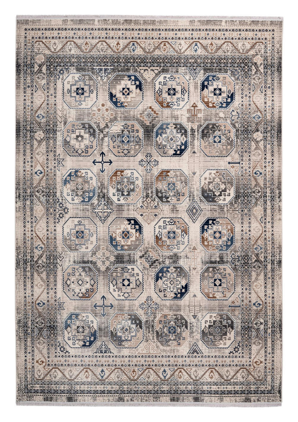 me gusta Kurzflorteppich Anouk 425 mehrfarbig B/H/L: ca. 120x0,35x170 cm Anouk 425 - mehrfarbig (170,00/120,00/0,35cm) - me gusta