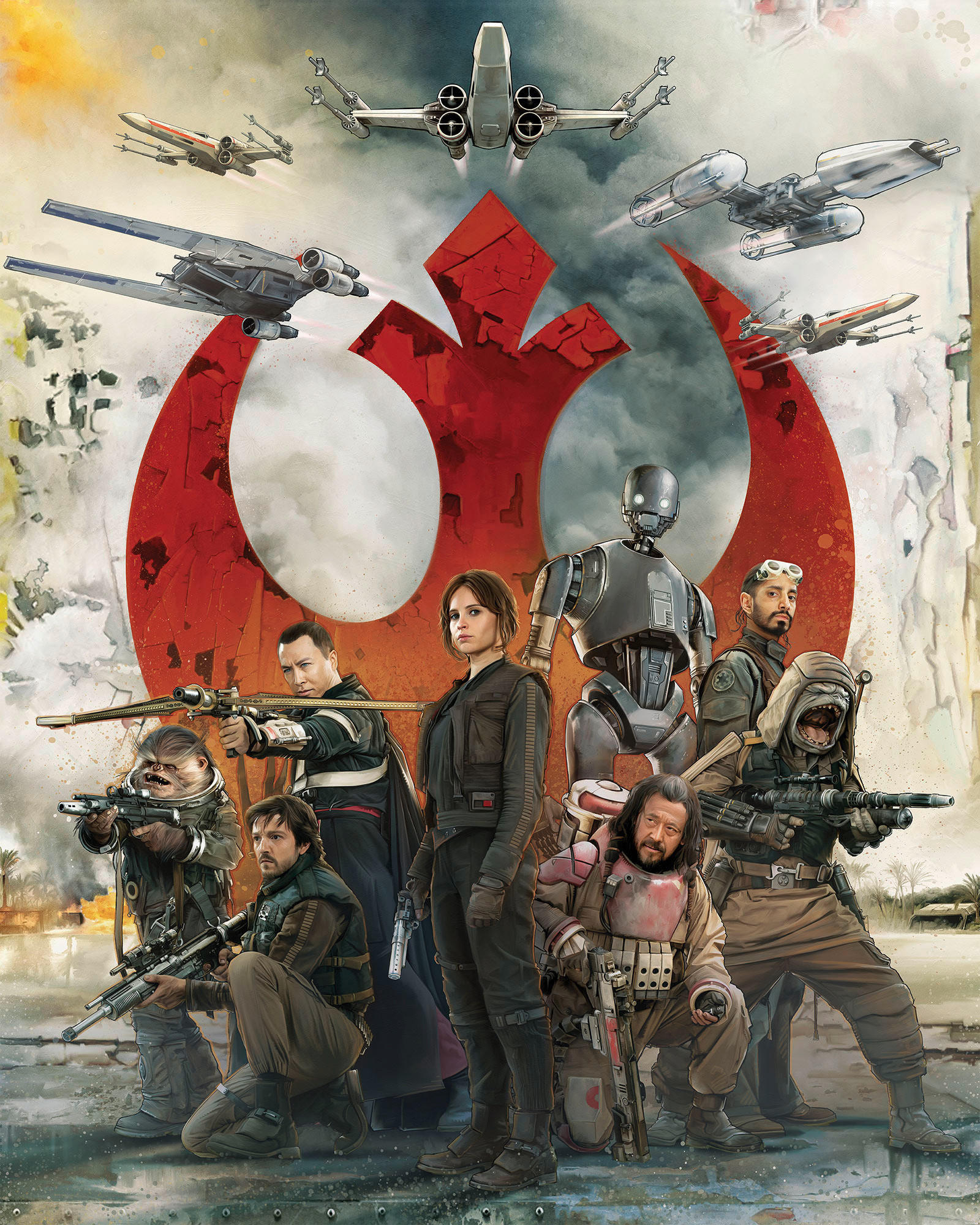 Komar Fototapete Star Wars Rebels B/L: ca. 200x250 cm Star Wars Rebels - (200,00/250,00cm) - Komar