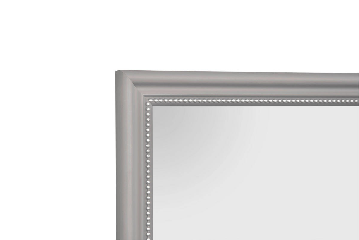 Rahmenspiegel Nadine grau silber Optik B/H: ca. 34x125 cm Nadine - silber/grau (34,00/125,00cm)