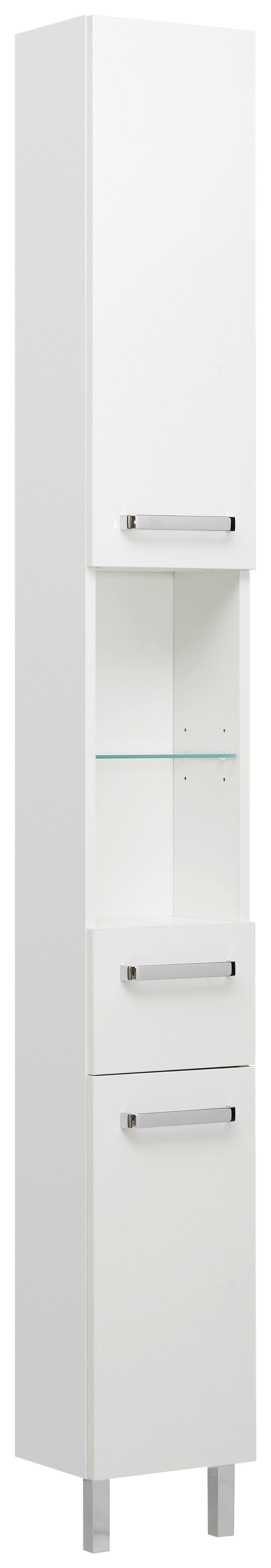 Hochschrank Quickset 312 weiß glanz B/H/T: ca. 25x195,5x20 cm Quickset 312 - weiß (25,00/195,50/20,00cm) - Pelipal