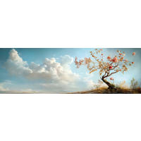 Keilrahmenbild Baum Keilrahmenbild 140x45cm