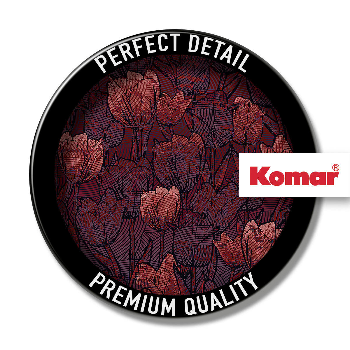 Komar Fototapete Tulipe B/L: ca. 400x280 cm Tulipe - (400,00/280,00cm) - Komar