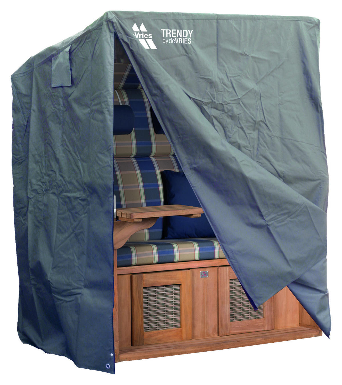 deVries Schutzhaube anthrazit Polyester B/H/T: ca. 152x165x95 cm Schutzhaube_Classic_Größe_XXL - anthrazit (152,00/165,00/95,00cm) - deVries