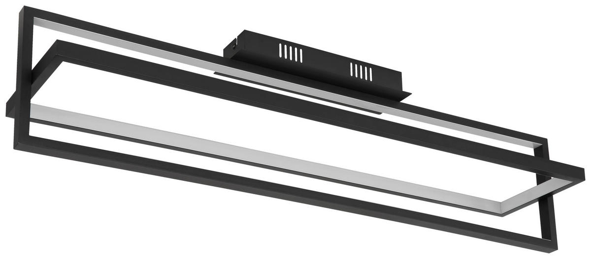 GLOBO LED-Deckenleuchte 67195D mattschwarz Kunststoff Metall B/H/T: ca. 18x21,5x82 cm FLIPS - mattschwarz (18,00/21,50/82,00cm) - GLOBO