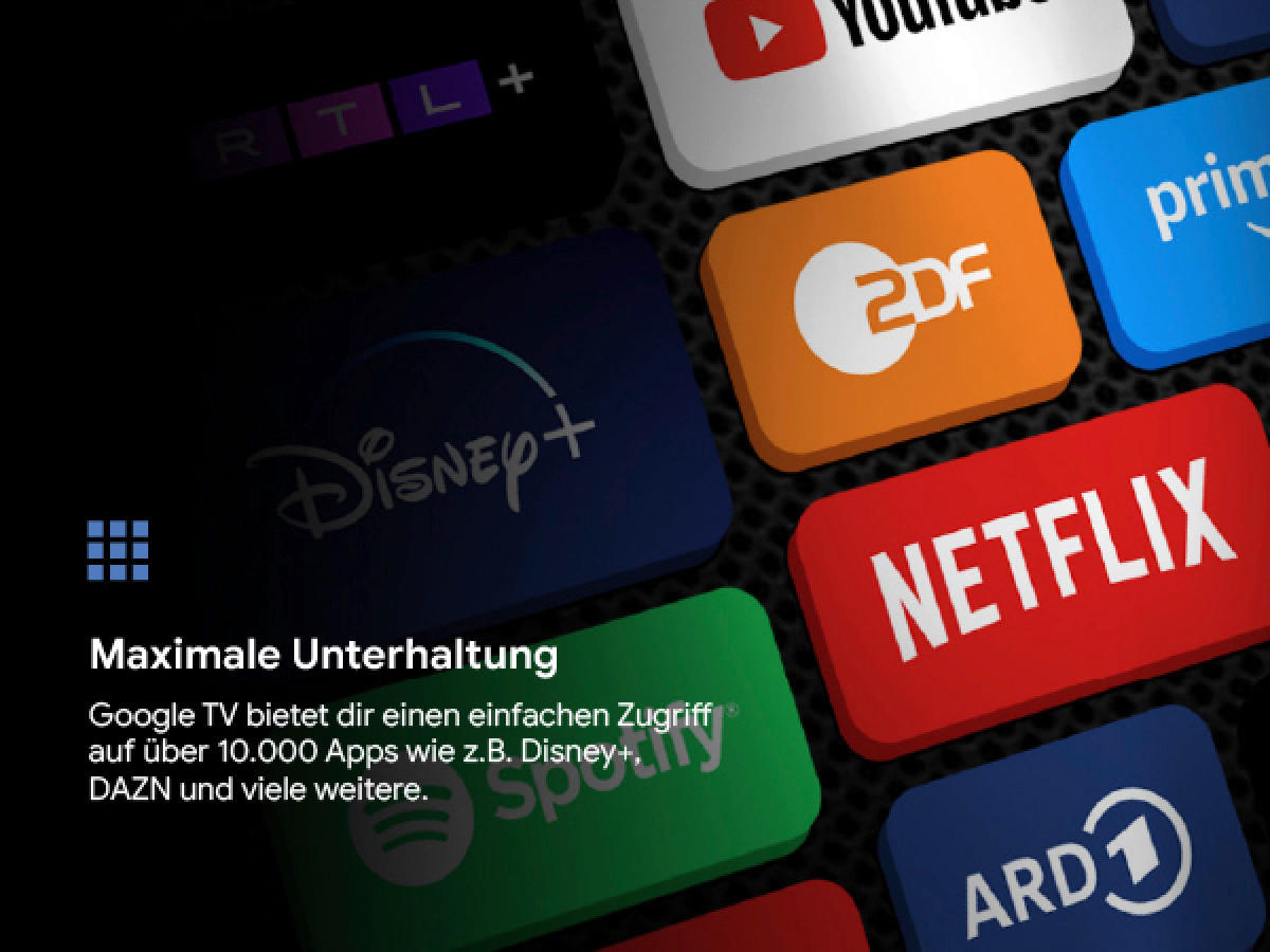 Dyon LED-Smart-TV iGoo-TV 40F 40 Zoll Diagonale ca. 100 cm LED-Smart-TV_iGoo-TV_40F - (90,00/8,70/51,10cm) - Dyon