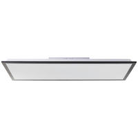 Brilliant LED-Deckenleuchte schwarz Metall Kunststoff B/H/L: ca. 83,5x7,5x43,5 cm Briston - schwarz (43,50/83,50/7,50cm) - Brilliant