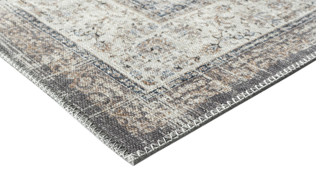 Teppich Edessa grau B/L: ca. 140x200 cm Edessa - beige/grau (140,00/200,00cm)