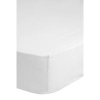 Baumwoll Spannbetttuch Spannbetttuch-Baumwolle 180x220cm - weiß (180,00/220,00cm) - Good Morning