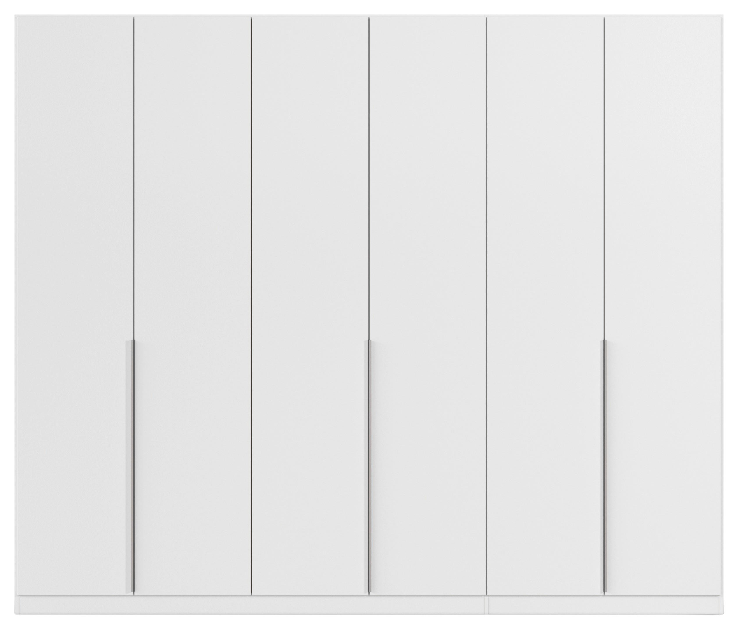 Kleiderschrank Alabama Alpinweiß B/H/T: ca. 271x229x54 cm Alabama - Alpinweiß/Alu (271,00/229,00/54,00cm)
