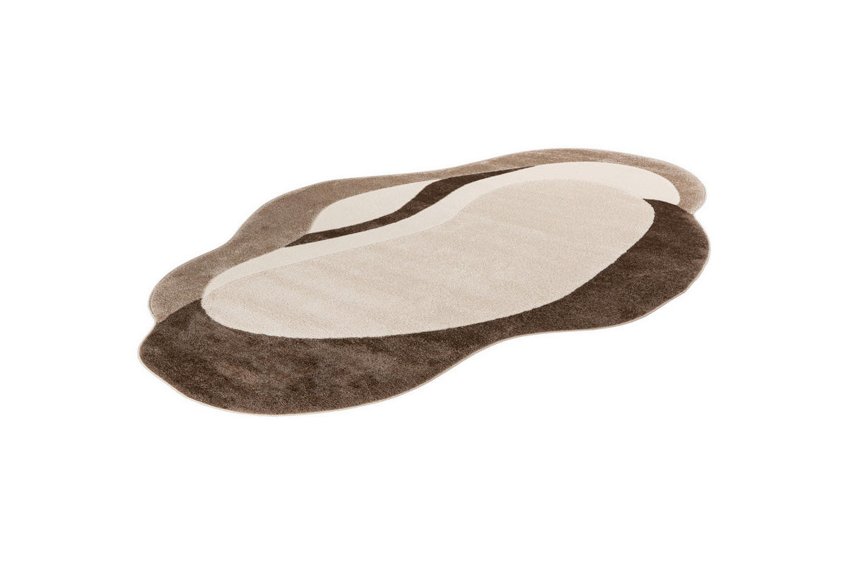 Obsession Teppich My Frost taupe B/L: ca. 160x230 cm My Frost - taupe (160,00/230,00cm) - Obsession